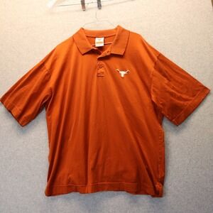 Texas Longhorns Polo Shirt Mens XL University Co-op Golf Casual Short Sleeve